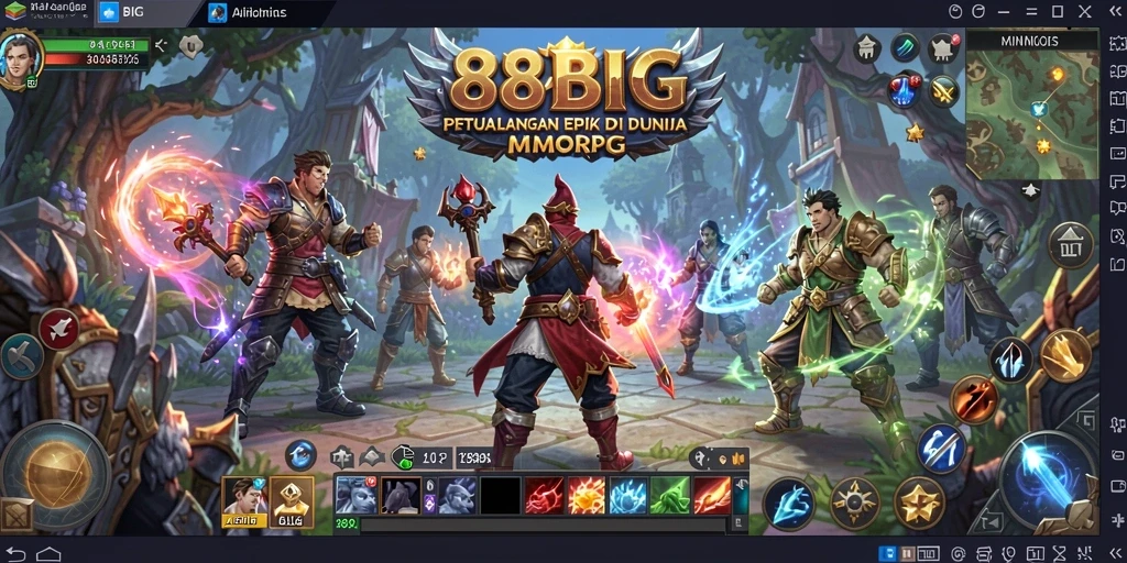 Tampilan gameplay epik di dunia <strong>88BIG</strong> yang menakjubkan.