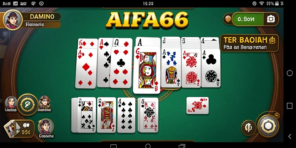 Tampilan menarik dalam gameplay Domino AIFA66 yang mengasyikkan.