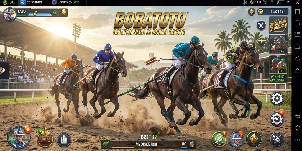 Tampilan gameplay BOBATOTO yang mendebarkan dan penuh aksi.