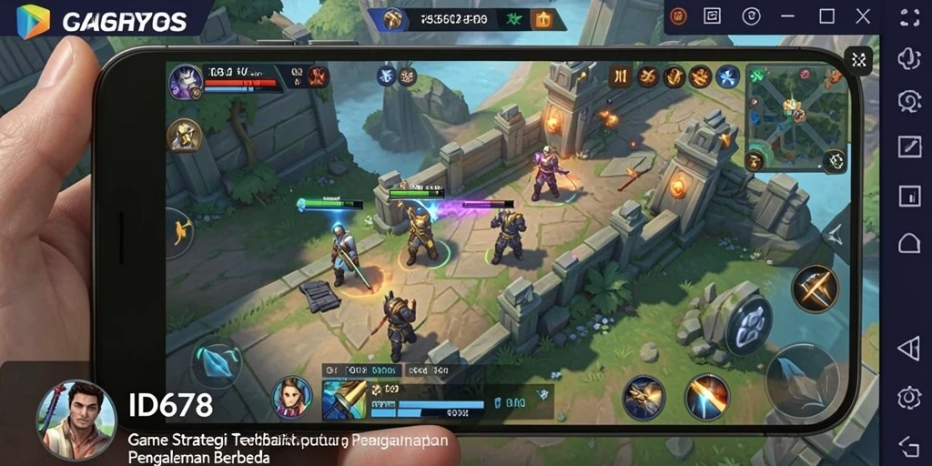 Gameplay seru dan menantang dari ID678.