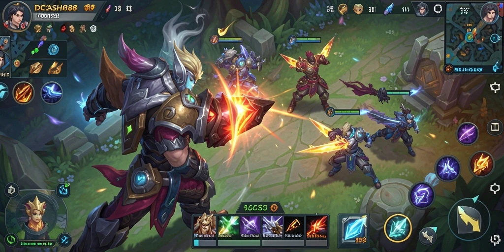 Tampilan menarik dari gameplay seru IDCASH88