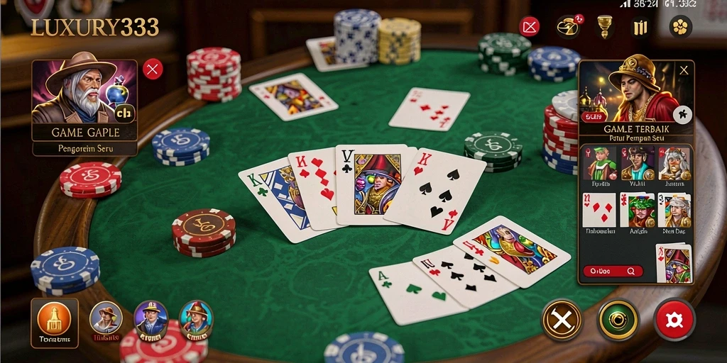 Tampilan gameplay LUXURY333 yang keren dan menarik.