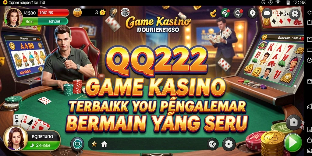 Tampilan menarik dari gameplay Kasino di QQ222.