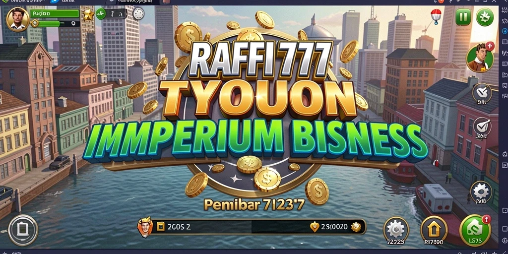 Tampilan menarik dari gameplay Tycoon RAFFI777 yang penuh strategi.
