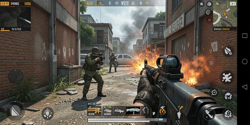 Gameplay intens RP6789 dengan grafik menawan.