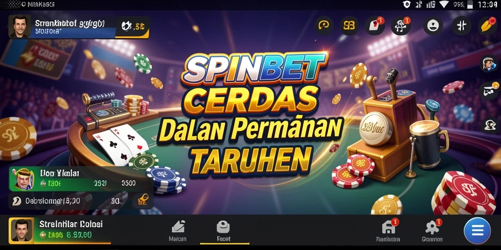 Tampilan gameplay SPINBET menampilkan strategi taruhan yang mendebarkan.